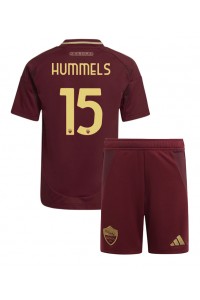 AS Roma Mats Hummels #15 Babytruitje Thuis tenue Kind 2024-25 Korte Mouw (+ Korte broeken)